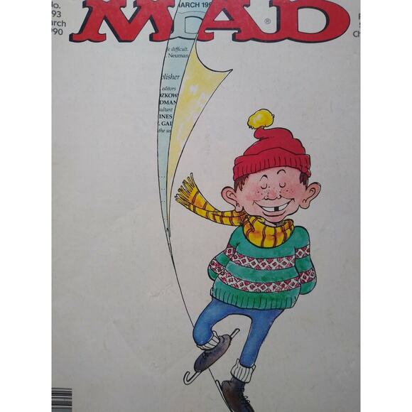 MAD Magazine March 1990 No 293 Lethal Weapon Movie Satire Parody Mel Gibson - Picture 9 of 9